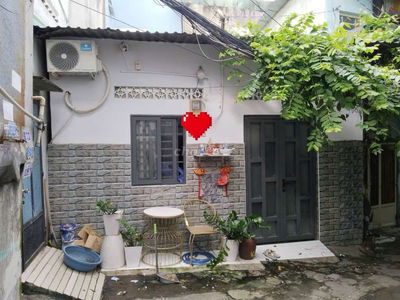 Nhà mặt tiền thụt đường Nơ Trang Long (Bình Thạnh cũ) 4ty3