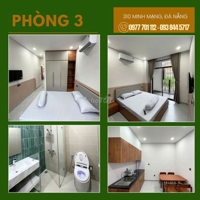 CÁC CĂN HỘ 1 PHÒNG NGỦ – 1 PHÒNG BẾP/KHÁCH TẠI 310 MINH MẠNG