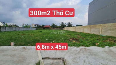 🌈Nền Đất Full Thổ Cư 300m2 Ngay Ngã 3 Tân Kim Tặng Kèm GPXD SHR