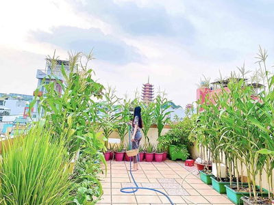 Phòng có sân ban công phía trước thoáng mát