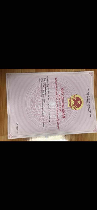 Đất sổ hồng riêng