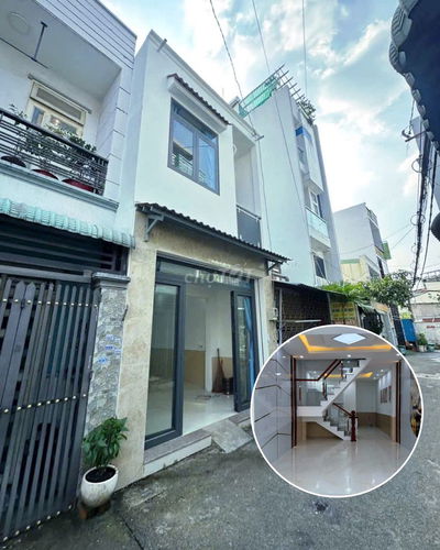 Nhà Hẻm Đẹp Thông Xe Hơi Đường Nguyễn Thị Búp P. TCH - Q12