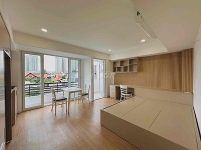 [Q2] - 🍎 Căn Hộ cho thuê ngay TRẦN NÃO 🍄 - Ban Công, Máy giặt riêng!