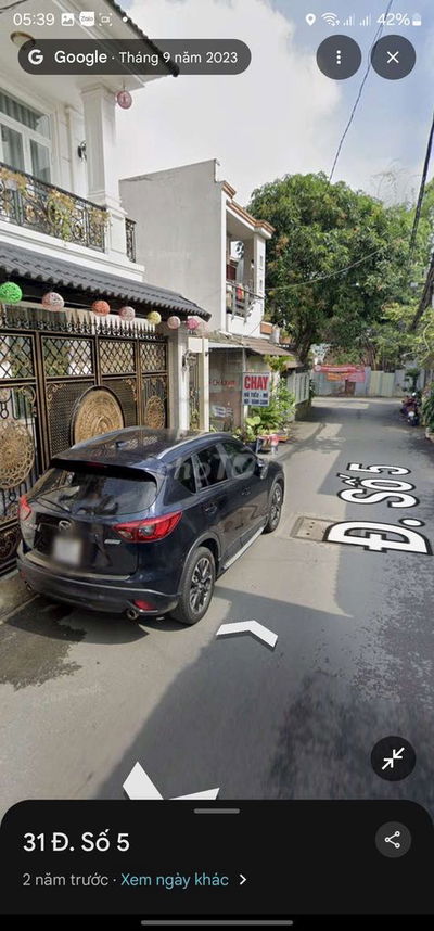 Nhà MT ĐS.5- P16-GV. DT: 4x28m, CN 99m2