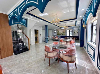 Cho thuê căn góc 2MT Cityland. DT: 8x20 full nội thất