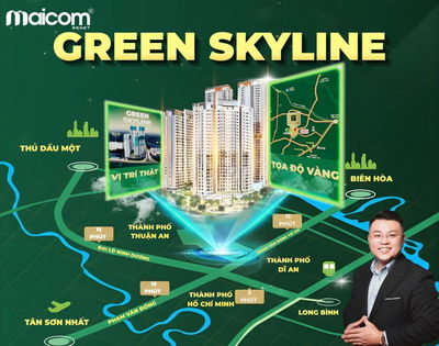 GREEN SKYLINE QUÝ 2/2026 nhận nhà ở ngay, Chỉ với 400 triệu nhận nhà!