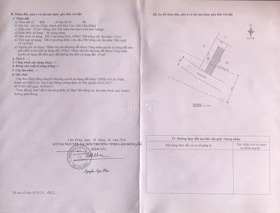 BÁN ĐẤT HẺM 777 QL 20, LỘC CHÂU, BẢO LỘC. CẠNH DỰ ÁN LAMIA-GÍA 2.00Tỷ