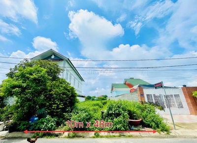 690 TRIỆU. LÔ ĐẤT FULL THỔ CƯ NGYA CẦU VƯỢT CỦ CHI 10X48m , SỔ SẴN