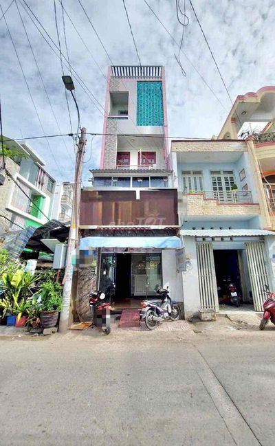 Nhà 4x13m 3Lầu (5PN 4WC) Hẻm 6m Thông. 1/ Bình Trị Đông. Bình Tân