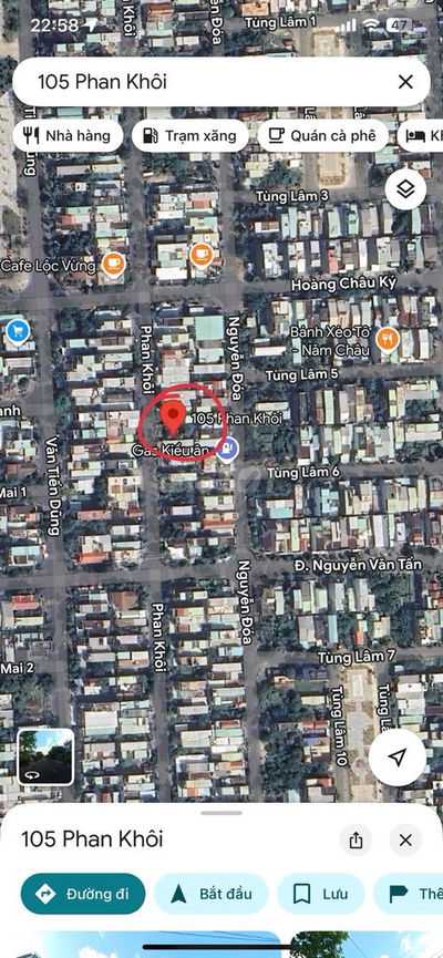 Chủ gởi bán đất đường 7,5m Phan Khôi -  Hòa xuân - Hướng Tây ,vị trí