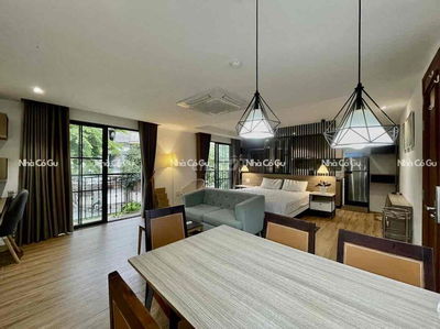 Căn Hộ Mới 1 Phòng Ngủ, Ban Công Lớn - Nội Thất Luxury, Hiện Đại,