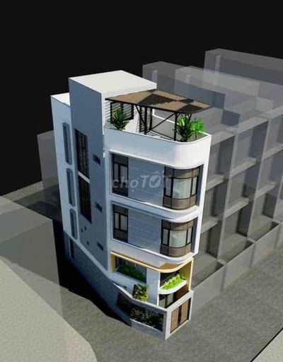 NHÀ CẤP 3, LÔ GÓC, NỞ HẬU - LÝ CHÍNH THẮNG - 4X12 (41/55M2) - NHÍCH 6T