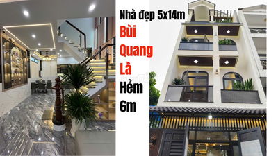 Siêu phẩm 5x14m, 4 tầng, Bùi Quang Là, nhỉnh 8 tỉ - TL