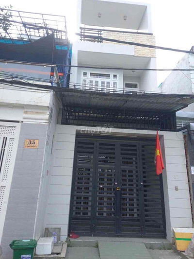 Cho thuê nhà mặt tiền Thạnh Xuân quận 12 Dt 4 x25