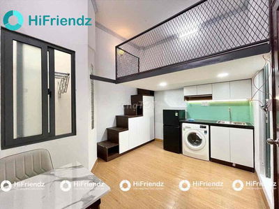 👽PHÒNG GÁC NHÀ MỚI MÁY GIẶT RIÊNG GIÁ RẺ ĐẦY ĐỦ NỘI THẤT NGAY TRUNG TÂ