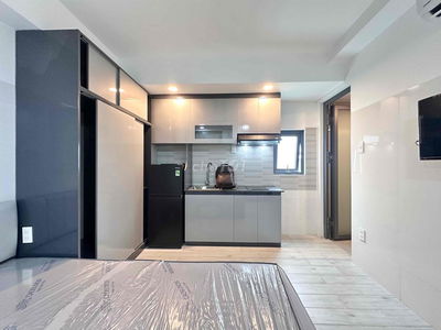 CĂN HỘ STUDIO FULL NỘI THẤT MỚI 100% GẦN LOTTE MART NGUYỄN VĂN LƯỢNG.
