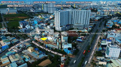 Bán Đất Bình Tân Kinh Dương Vương Sát Aeon Tên Lửa 94m2 Giá Tốt 6,3 Tỷ