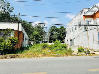 CẦN BÁN  ĐẤT MẶT TIỀN 6,5x22 (NỞ HẬU 8,8m) TRẦN VĂN CHẨM - SHR