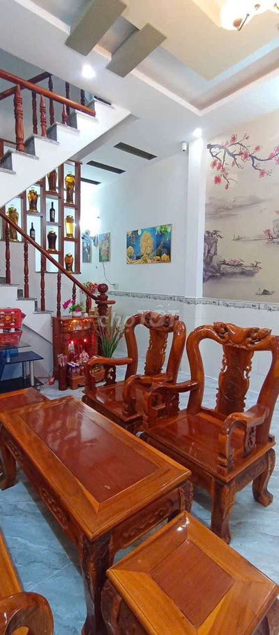 Bán nhà khu Rạch Cây Xanh DT 4x12 xây dựng 1 trệt 1 lầu mới vào ở ngay