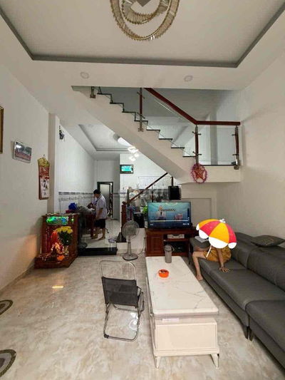 HẺM THÔNG 75M2 2 TẦNG 4PN NGAY CHỢ THẠCH ĐÀ NHÀ ĐẸP Ở NGAY NHỈNH 5T