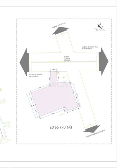 Bán đất thổ cư tại đường 23/10, Vĩnh Trung, Nha Trang, Khánh Hoà