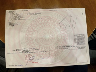 Đất phường Tây Nha Trang  chỉ 1 tỷ 580 tr