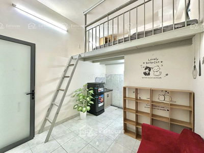 phòng trọ duplex, có máy lạnh, giờ giấc tự do, khoá vân tay