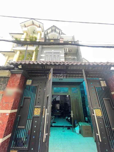 🧲🔴 Đất 4 tầng FULL NỘI THẤT ,1/ TTH07 TRƯƠNG THỊ HOA, p.TTN(5,5x14)m