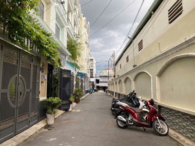 [P15, TÂN BÌNH]  nhà hẻm xe hơi tránh nhau