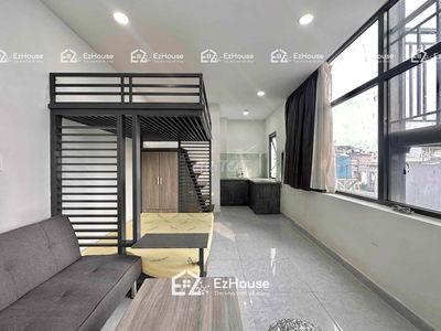 duplex full nội thất - rộng gần 25m2 bancol thoáng ngay đh văn hiến