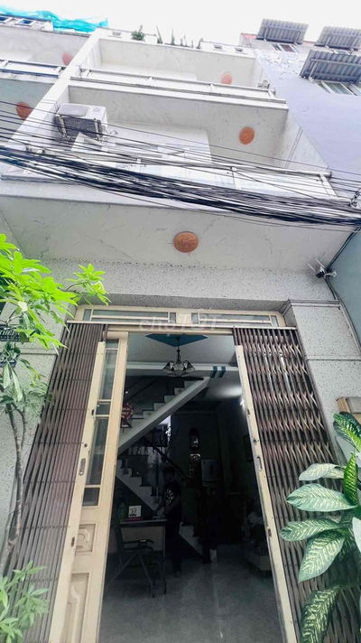 Bán Nhà 4 Tầng NGUYỄN SĨ CỐ BÌNH ĐÔNG QUẬN 8 - Ngang 4,2m - 4PN - SHR