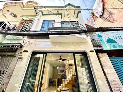 SIÊU PHẨM NHÀ MỚI 2 TẦNG, HẺM XE HƠI THÔNG_ HUỲNH VĂN NGHỆ _ 4*10_ 2PN