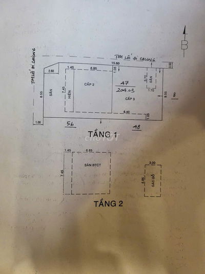 CHÍNH CHỦ BÁN 364/5* TRỊNH ĐÌNH TRỌNG, Q.TÂN PHÚ, HCM
