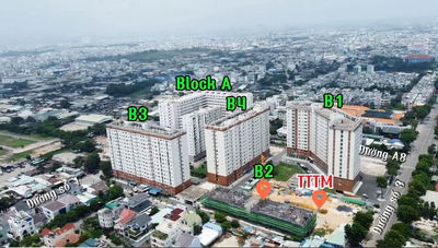 Căn hộ Green Town 2pn2wc ở liền, 63m2/ 2.55tỷ 68m2/ 2.7tỷ ht vay bank