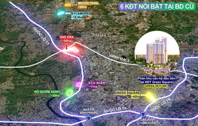 Green Skyline căn Studio dự án hot nhất Dĩ An