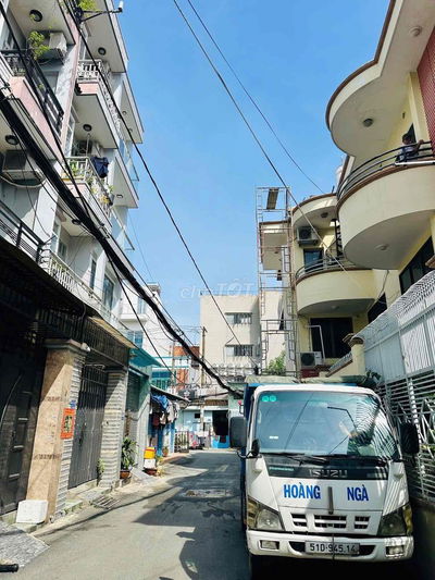 NHÀ 73m2 Hẻm Xe Tải Nở Hậu - 1 Trệt 2 Lầu Quang Trung, Phường 11