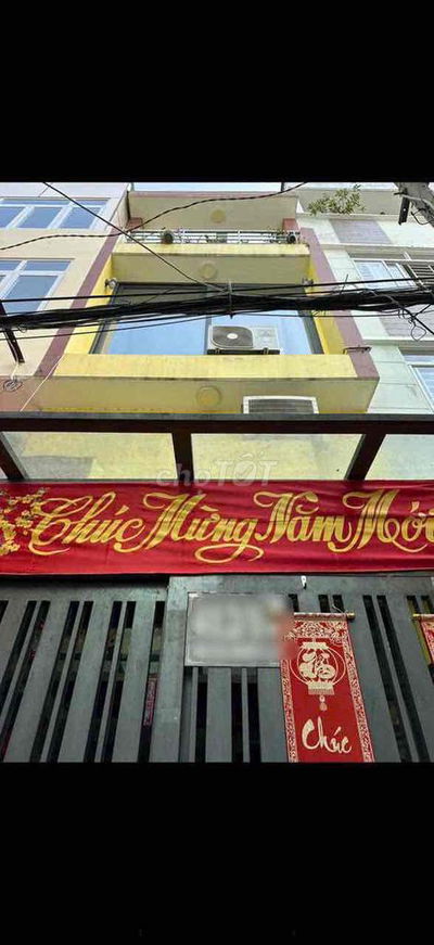 BÁN NHÀ HẺM 3M NHẬT TẢO P6 Q10 DT 3.5m x 10m 4 TẦNG GIÁ 6.8 TỶ TL