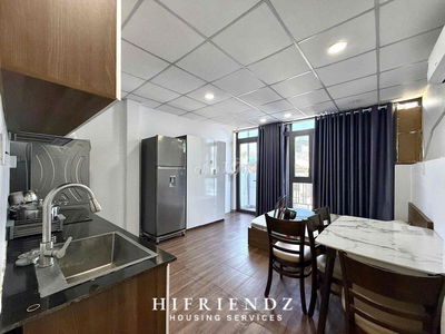 CĂN HỘ STUDIO BAN CÔNG - FULL NỘI THẤT - GIẶT SẤY RIÊNG