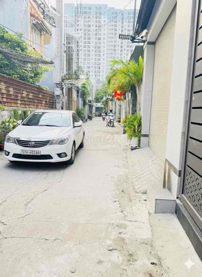 QUẬN 7,  TÂN HƯNG NHÀ 2 TẦNG MỚI KIÊN CỐ , NGANG 5m , DÀI 16m