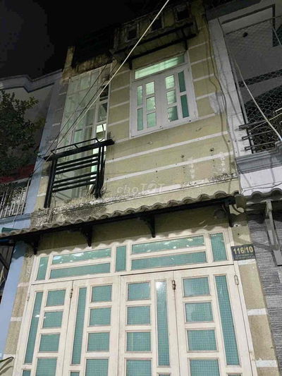 Cho thuê nhà hẻm 3m đường Trần Thị Trọng,P15 gần ngã 3 Phạm Văn Bạch