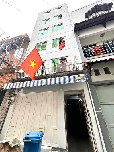 BÁN NHÀ CHDV 6 TẦNG BÙI VĂN BA 26PHÒNG THU NHẬP 60TR/TH 4X18m 10TỶ TL