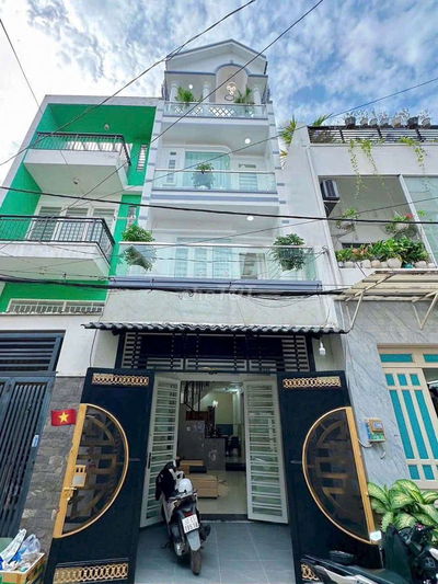 Nhà 1 trệt 3 lầu full nội thất hẻm 85 Bình Thành BHH B bình tân