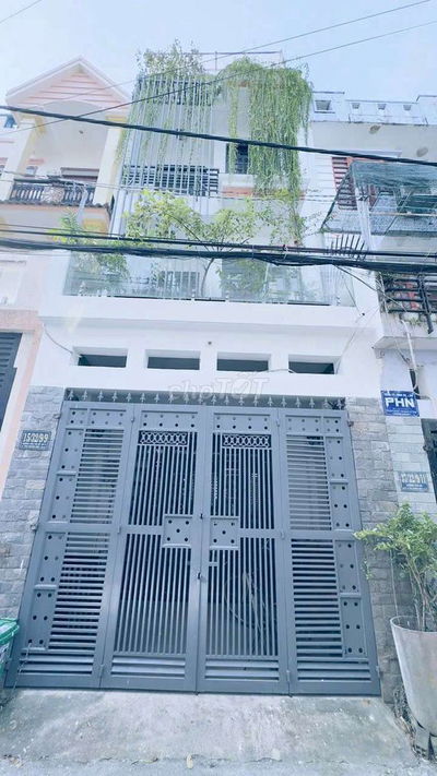 Nhỉnh 5 tỷ Nhà Phố 4m x 15m. Hẻm nhựa 6m Thông Lâm Thị Hố