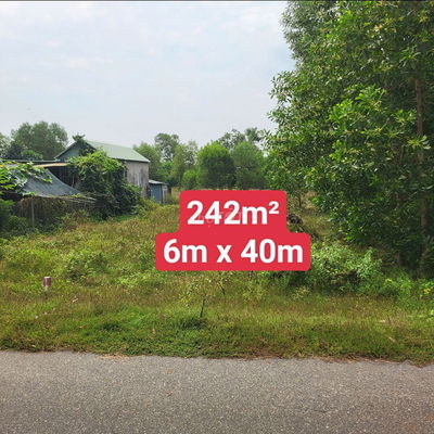 Bán đất xây trọ sát kcn Đất Đỏ, mặt tiền 6m cách biển Lộc An 4km