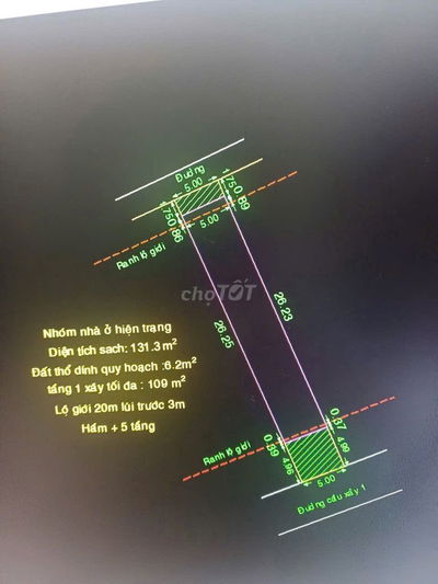 ĐẤT XÂY VP CTy,CĂN HỘ DỊCH VỤ CHO THUÊ, MTKD ĐƯỜNG CẦU XÂY Q9,DT 5x36m