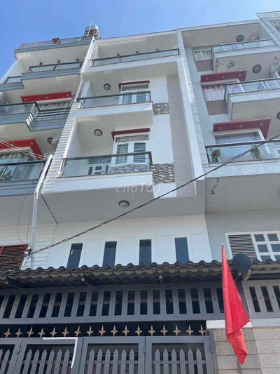 Nhà Đường Xe Tải 10m Nguyễn Duy Cung (4,5x24m) 4 Lầu 8PN 25tr