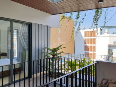 Cho thuê căn hộ 1PN, 50m2, ban công rộng, tầng 3, thoáng mát