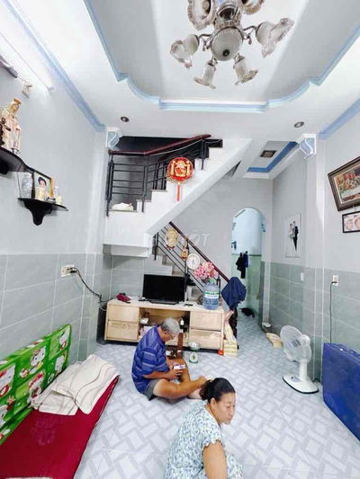 NHÀ HẺM Ô TÔ NGAY TRƯỜNG NGUYỄN TRUNG TRỰC - LÊ ĐỨC THỌ - P.15- 4.75T