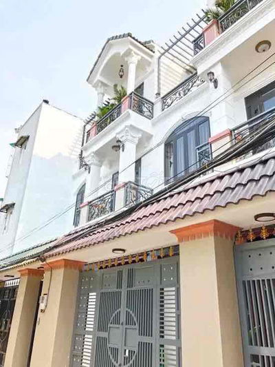 HOT🏦🏦 BIỆT THỰ 4 TẦNG/HẺM XH🚘 HUỲNH TẤN PHÁT- SÁT VẠN PHÁT HƯNG- 75 M2