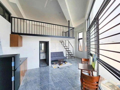 Cho Thuê Căn Hộ có gác Cửa Sổ Full NT ngay Luỹ BB
